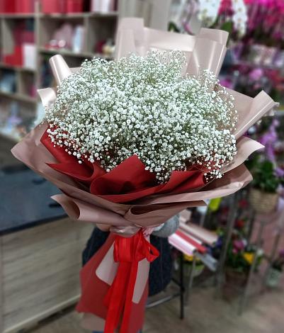 Букет цветов из: Гипсофила в Болотном