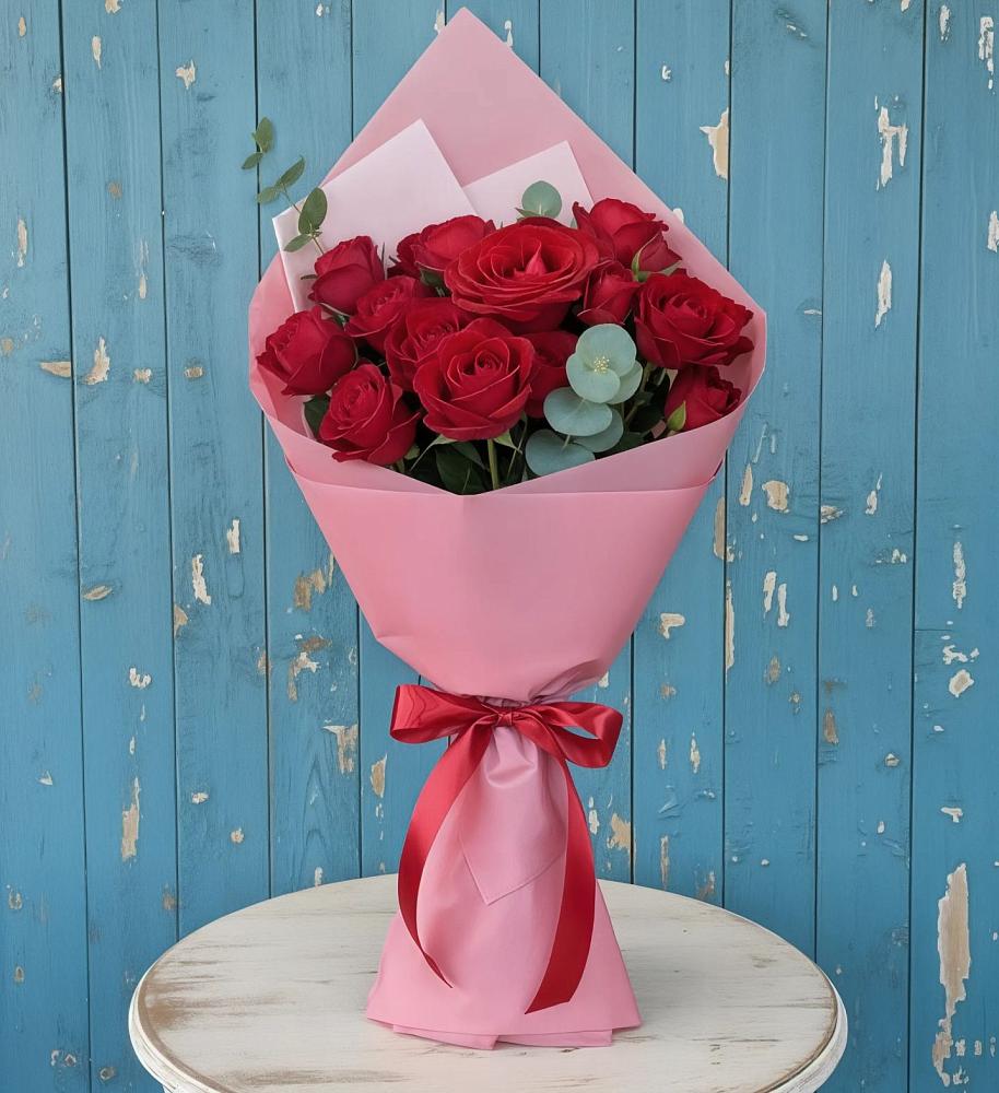 Букет цветов из: Розы в Болотном