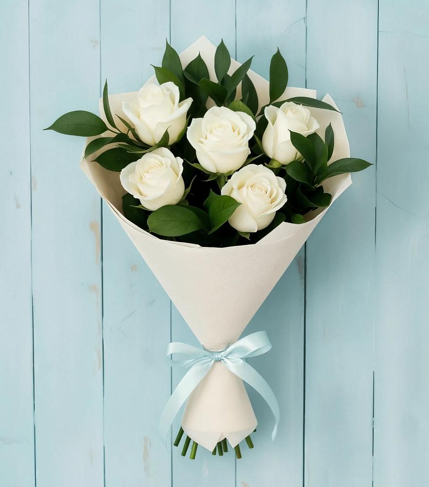 Букет цветов из: Розы в Болотном