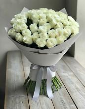 Букет 35 Белых роз в Болотном