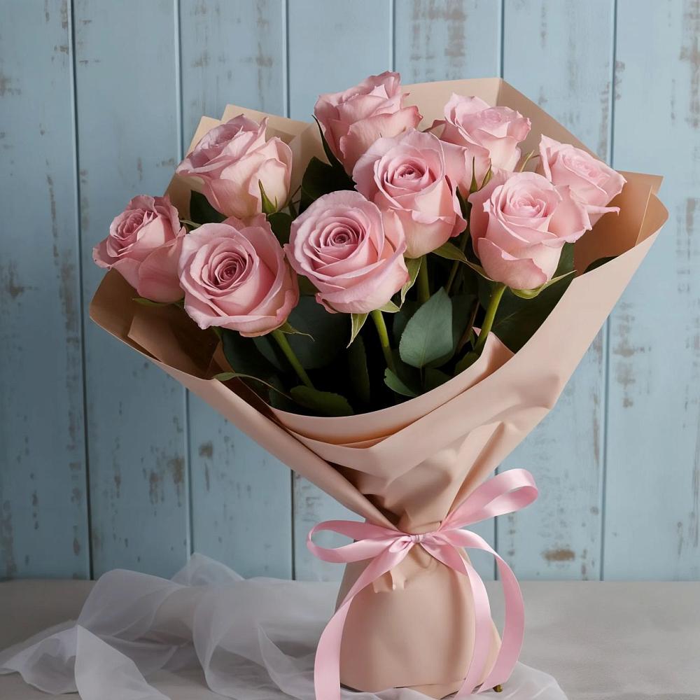 Букет цветов из: Розы в Болотном