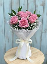 Букет цветов из:  Розы в Болотном