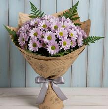 Букет цветов из:  Хризантемы в Болотном