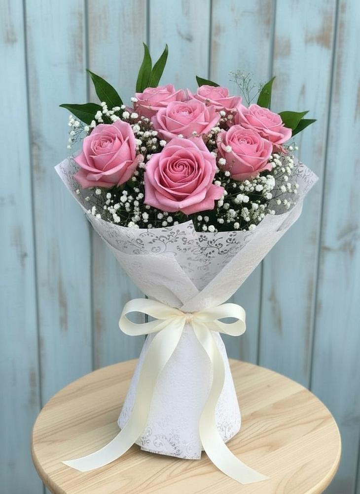 Букет цветов из: Розы в Болотном