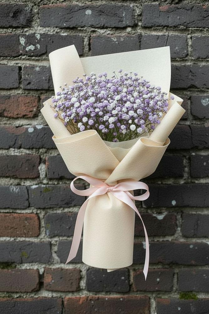 Букет цветов из: Гипсофила в Болотном