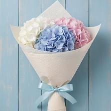 Букет цветов из:  Гортензия в Болотном