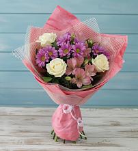 Букет цветов из:  Герберы в Болотном