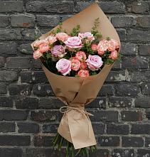Букет цветов из:  Розы в Болотном