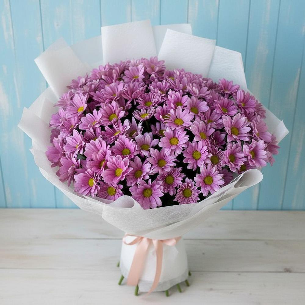 Букет цветов из: Хризантемы в Болотном
