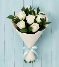 Букет цветов из:  Розы #REPLACE_PRED# Болотном