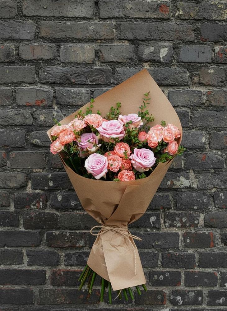 Букет цветов из: Розы в Болотном