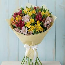 Букет цветов из:  Альстромерии в Болотном
