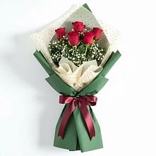 Букет цветов из:  Розы #REPLACE_PRED# Болотном