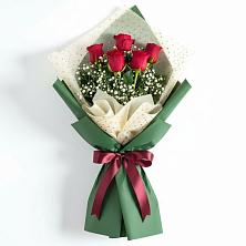 Букет цветов из:  Розы в Болотном