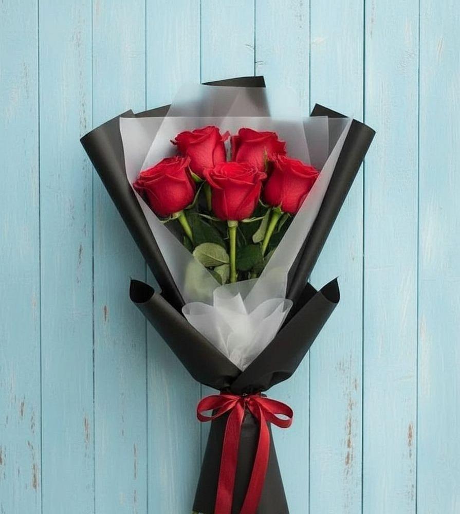 Букет цветов из: Розы в Болотном