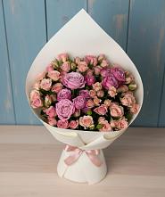 Букет цветов из:  Розы в Болотном